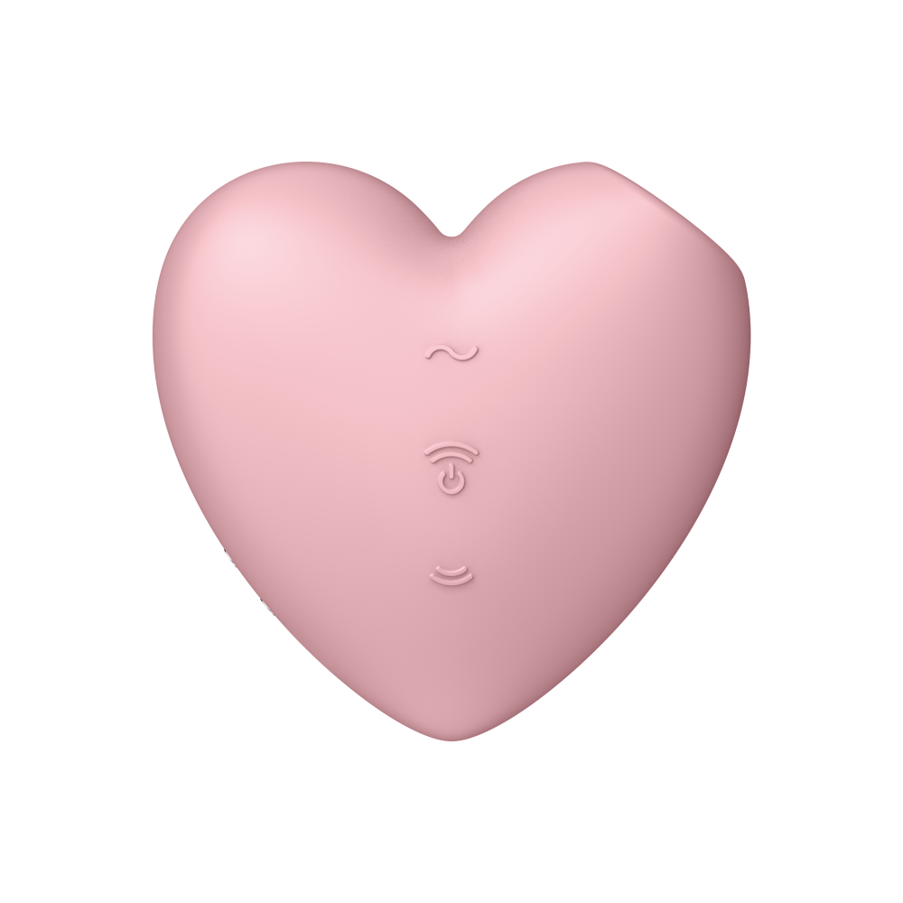 - Вакуумний стимулятор для клітора Cutie Heart колір: рожевий Satisfyer (Німеччина) 4