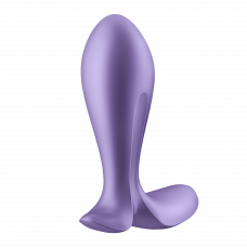 Анальная смарт пробка с вибрацией Intensity Plug, цвет: фиолетовый Satisfyer (Германия)