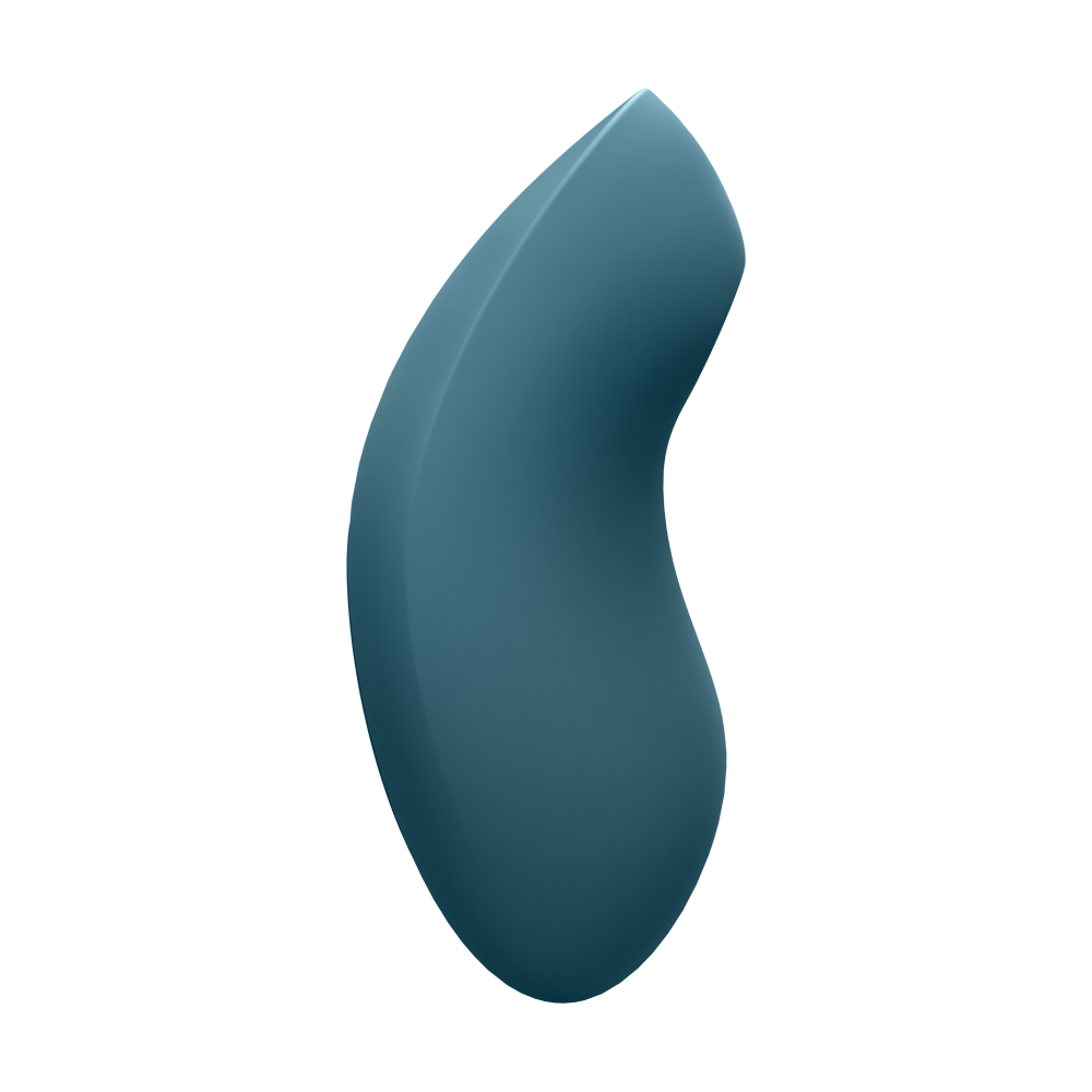 Мастурбатор - Вакуумный стимулятор клитора с вибрацией, Vulva Lover 2 цвет: синий Satisfyer (Германия) 1