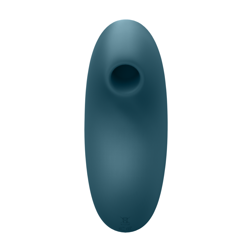 Мастурбатор - Вакуумный стимулятор клитора с вибрацией, Vulva Lover 2 цвет: синий Satisfyer (Германия) 7
