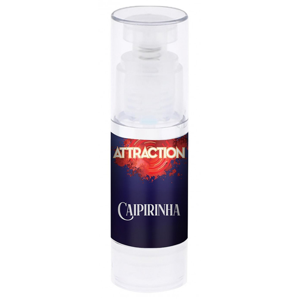 Лубриканты - Оральный лубрикант на водной основе с ароматом кайпиринья Mai - Attraction Flavored Kissable Lubrikant Caipirinha, 50 ml 3