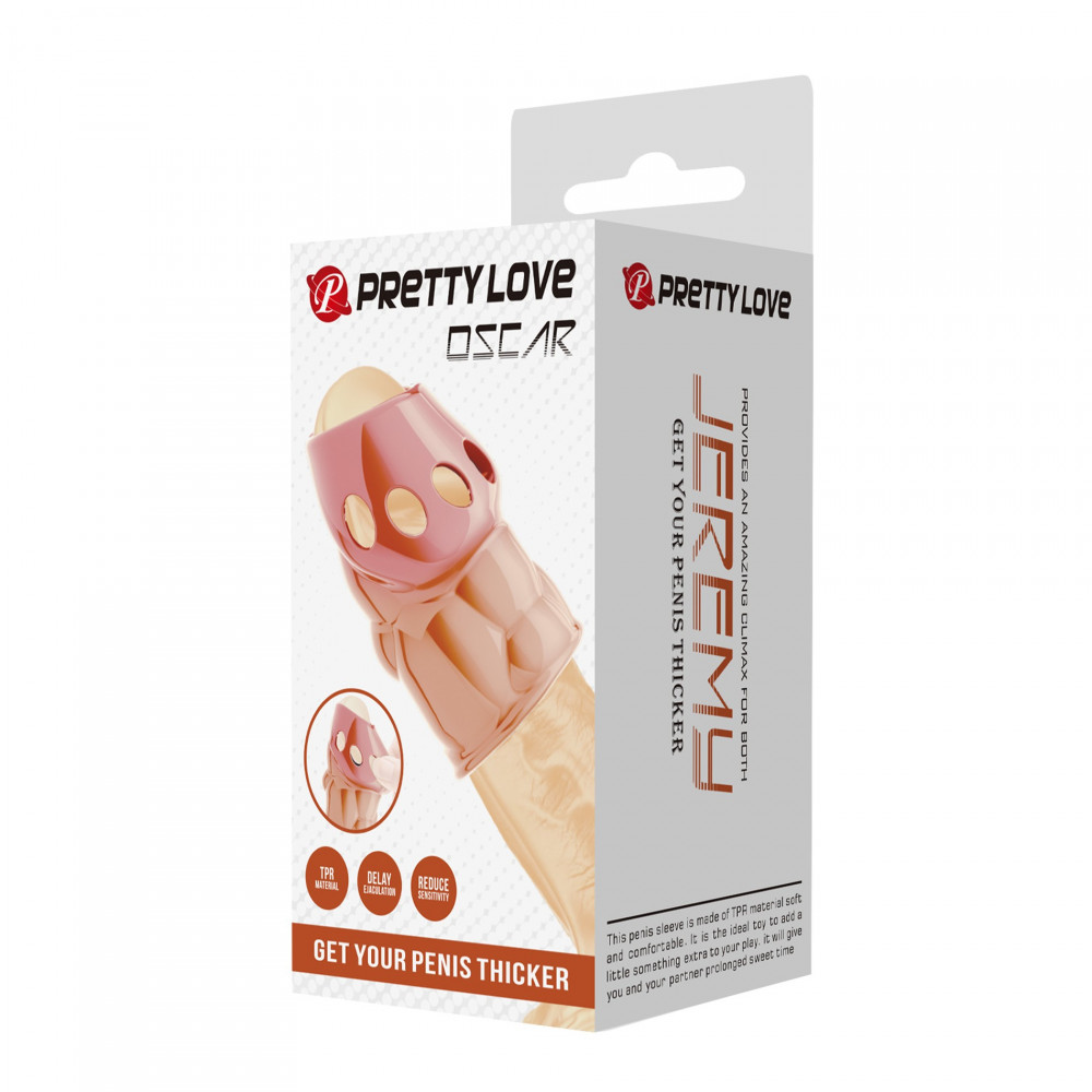  - Насадка стимулююча Pretty Love - Oscar TPR, BI-026247-2 8