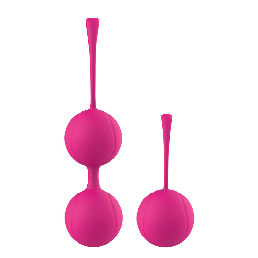 Вагинальные шарики - Вагинальные шарики PLEASURE BALLS & EGGS DUO BALL SET