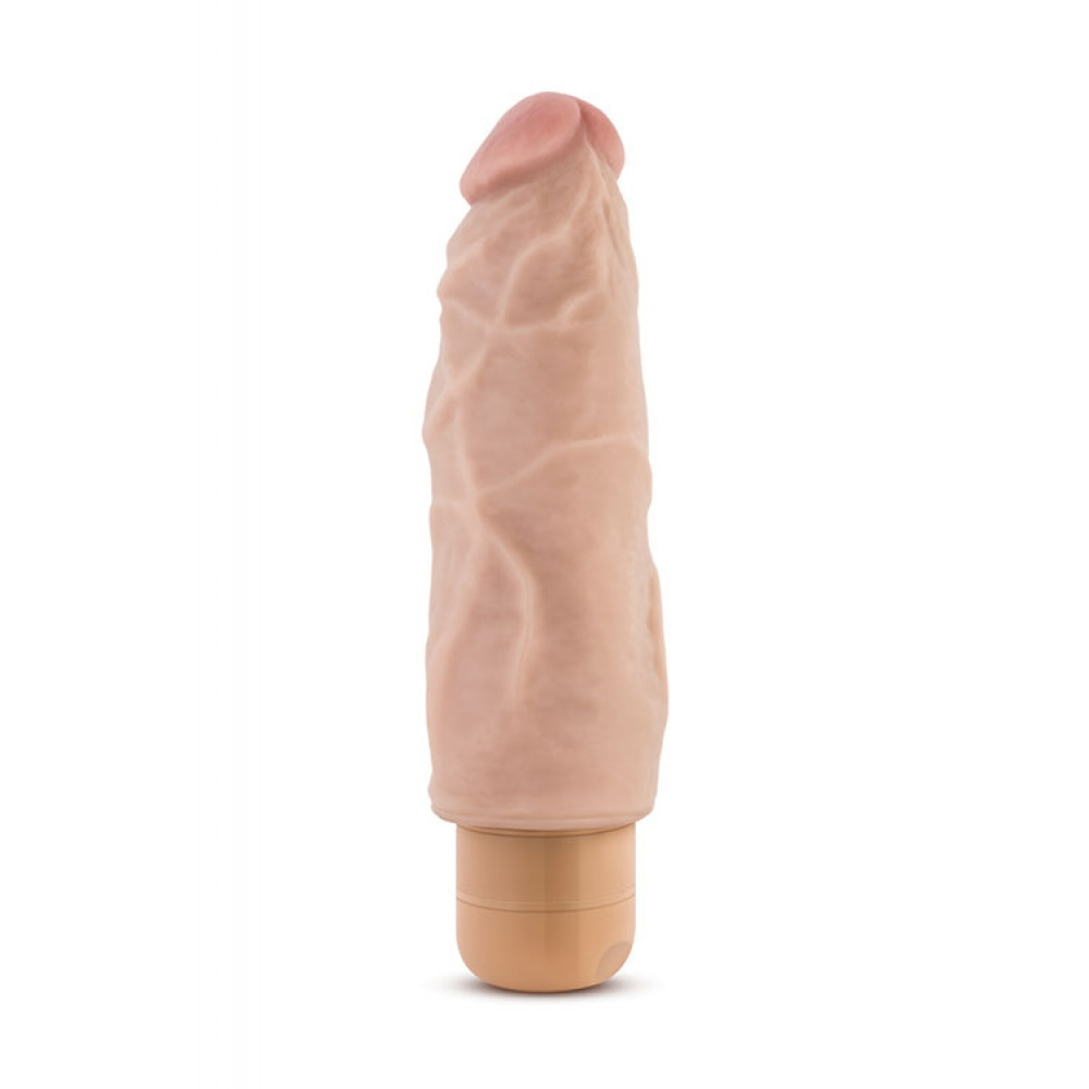  - Вібратор Mr. SKIN COCK VIBE VIBE 9 BEIGE 2