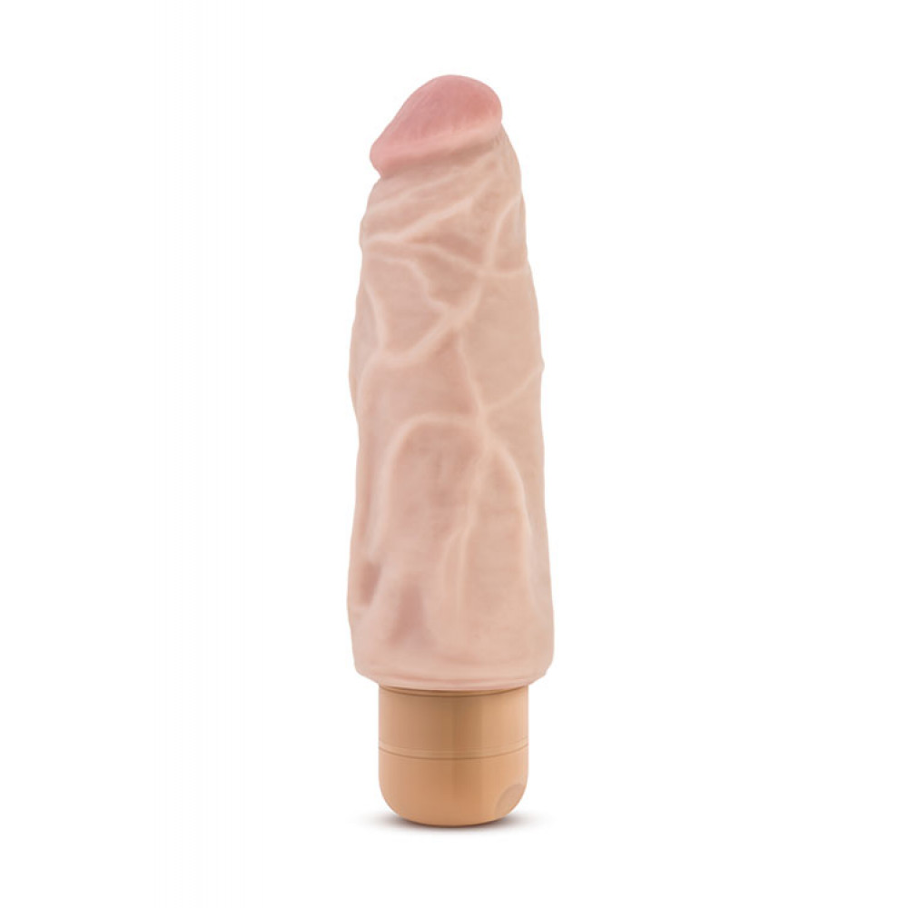  - Вібратор Mr. SKIN COCK VIBE VIBE 9 BEIGE