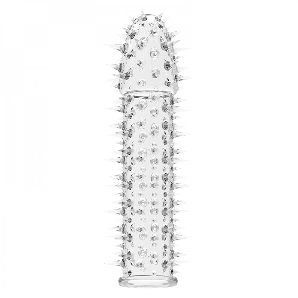 - Стимулююча насадка Meleon - Screaming Thorn Wolf Braces CRISTAL, PS-26 1