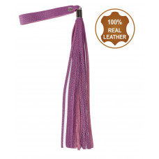 Флогер з натуральної шкіри Flirty Soft Leather - Violet, BM-00024