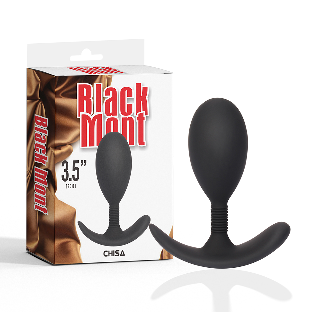 Секс игрушки - Анальна пробка Chisa Black Mont Anal Play Plug, размер M