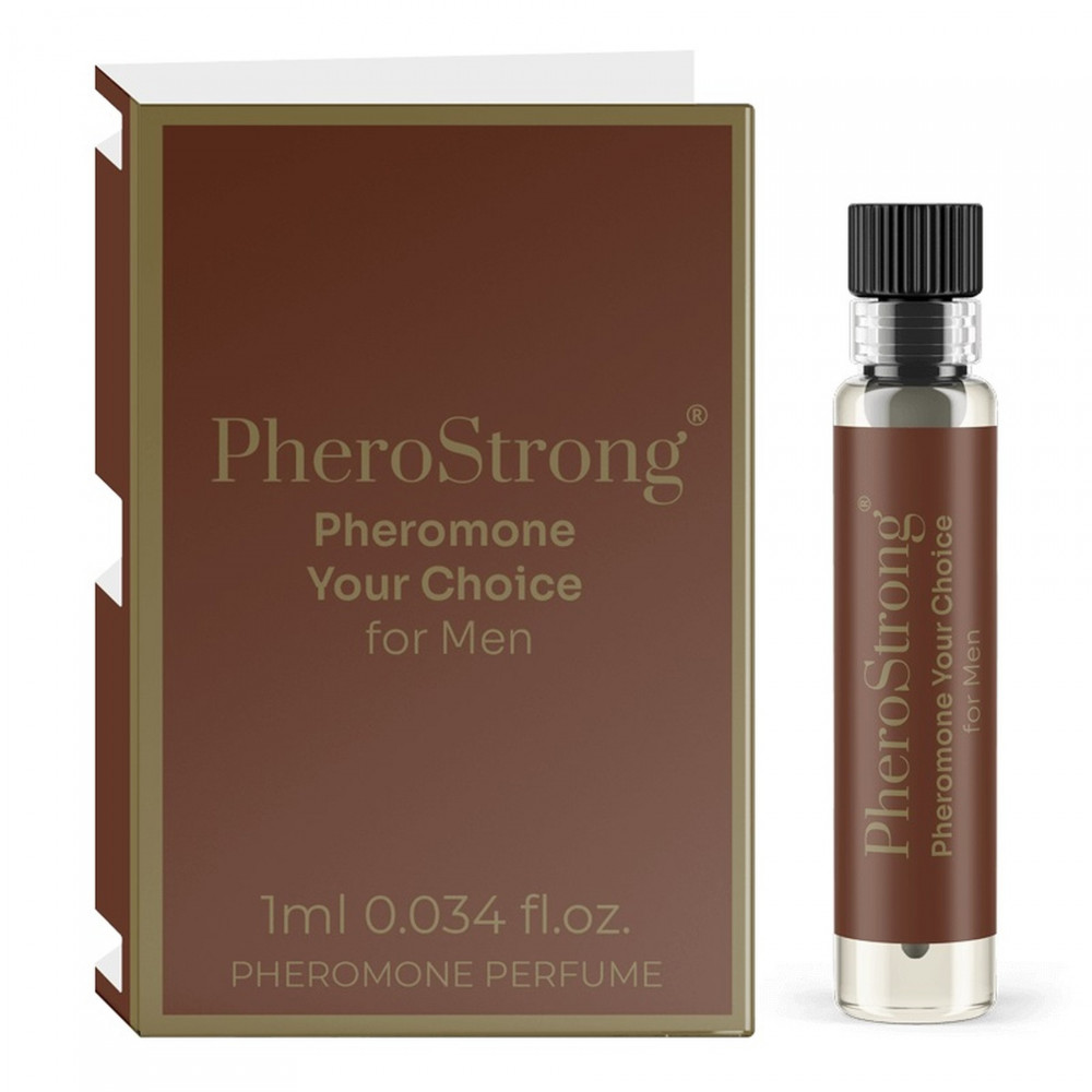 Різне - Духи з феромонами Pherostrong Your Choice для чоловіків, 1 мл