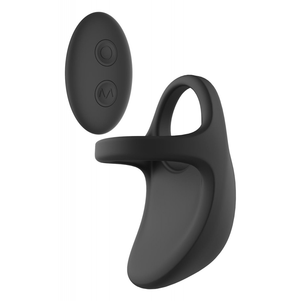 Разное - Эрекционное виброкольцо Dreamtoys Ramrod с пультом, черное 1