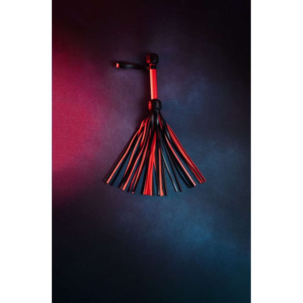 Різне - Флогер модель Flog3-35хвостів RED/Black (Шкіра) N 2