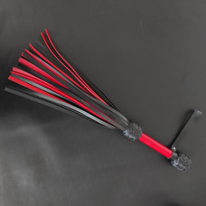 Флогер модель Flog3-35хвостів RED/Black (Шкіра) N