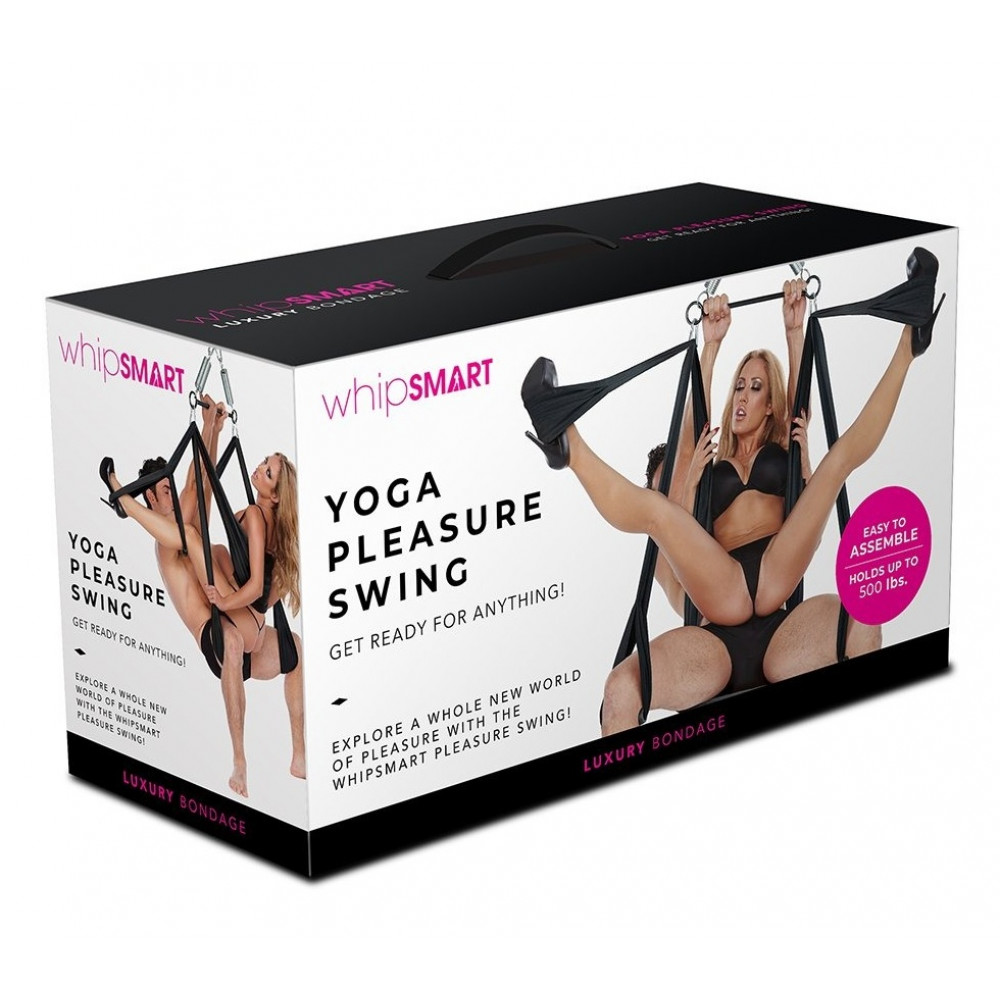 Різне - Гойдалки для сексу Whipsmart Yoga Pleasure Swing чорні 4