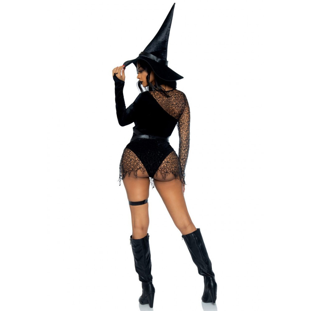 Эротическое белье - Костюм ведьмы Leg Avenue Crafty Witch M 4