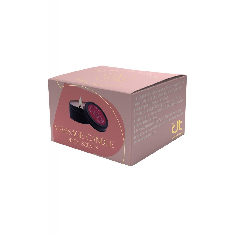 Для масажу - Масажна свічка Dreamtoys Amour з пряним ароматом, 30 г