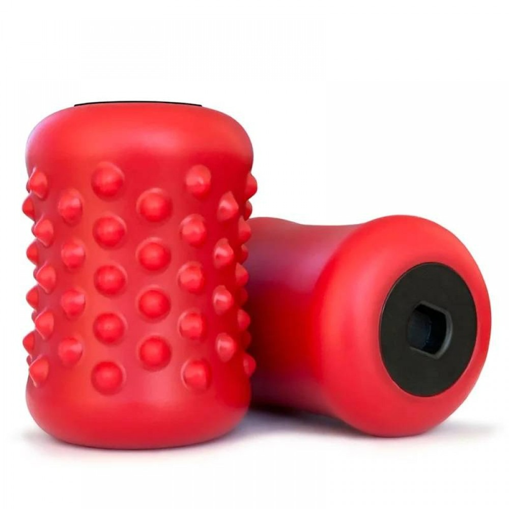 Секс игрушки - Мастурбатор нереалистичный с вибрацией Orctan красно-черный 8