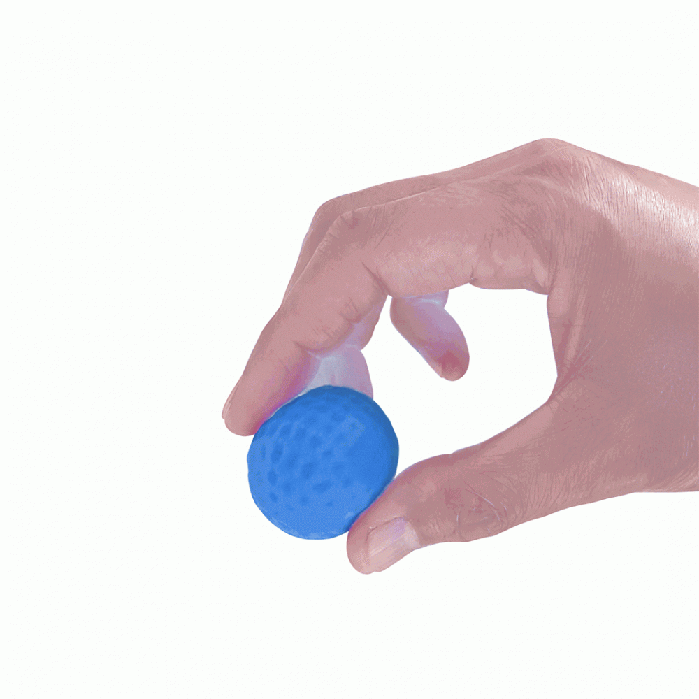 Мастурбаторы вагины - Мастурбатор с внутренней спиральной структурой и стимулирующим шариком Pretty Love - Transparent masturbator Blue, BM-009229N 6