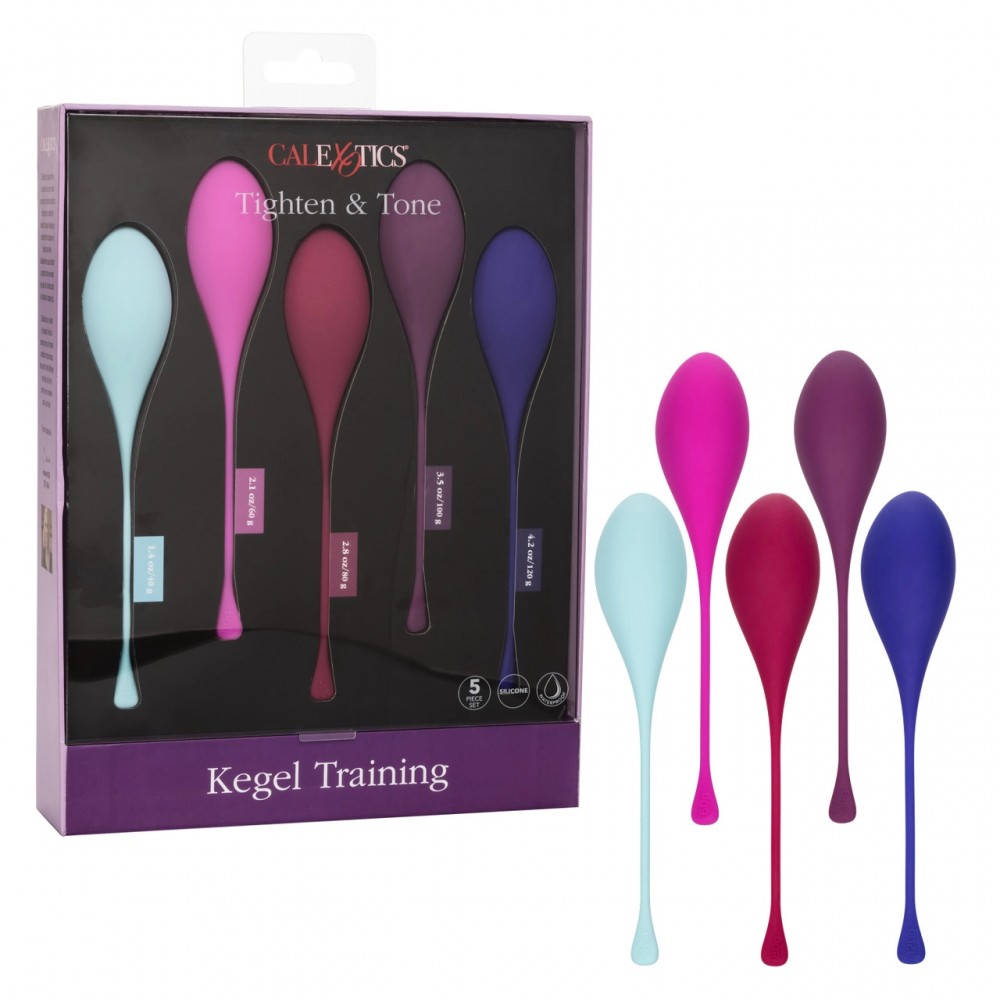 Разное - Набор вагинальных шариков California Exotics Kegel Training 5-Piece Set