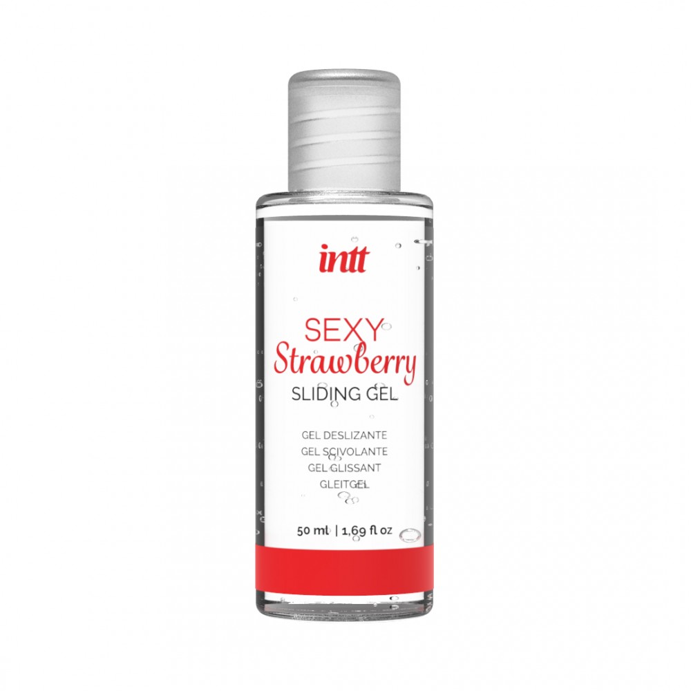 Секс боксы - Набор из трусиков и лубриканта INTT BRAZILIAN PANTY RED 2