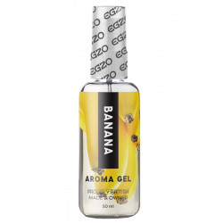 Оральный гель-лубрикант EGZO AROMA GEL - Banana, 50 мл