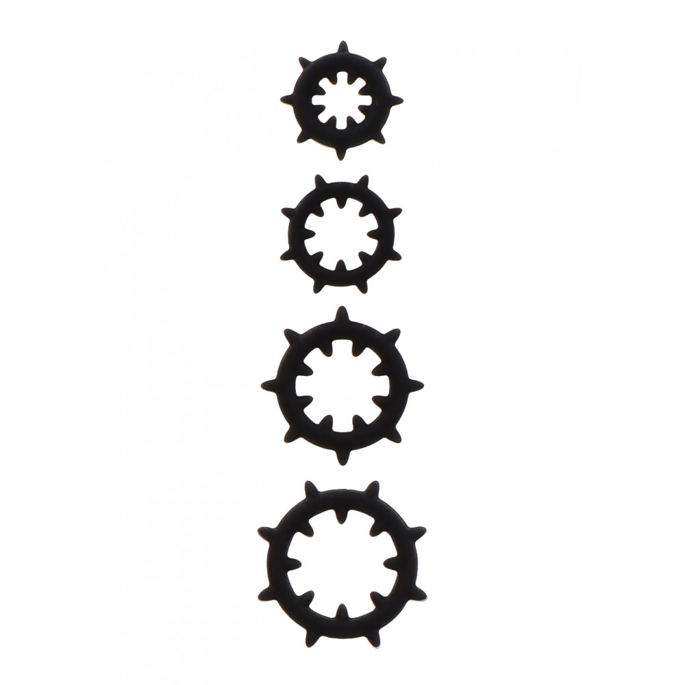 Різне - Помпи для сосків Taboom Nipple Play з набором кілець, чорні 5