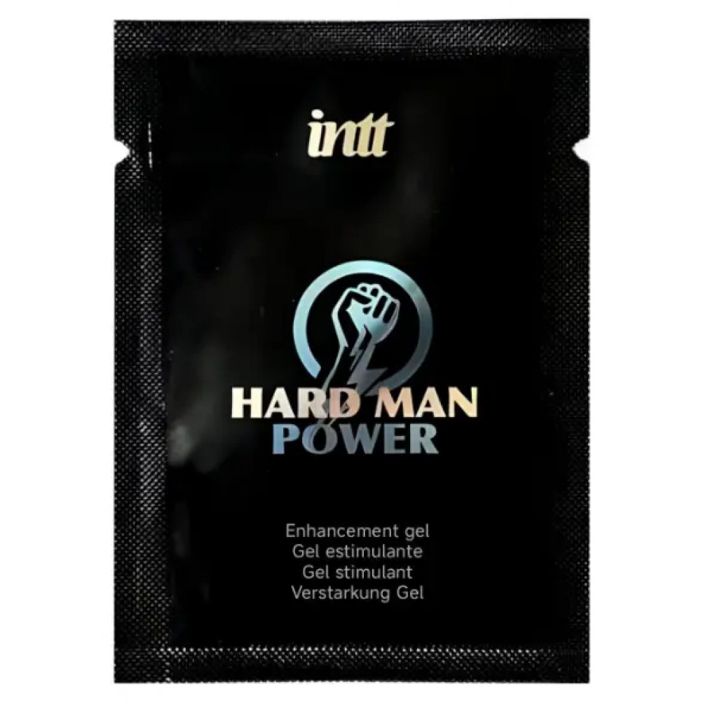  - Саше Стимулюючий гель Intt Hard Man Power для чоловіків, 2 мл