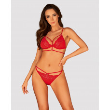 Сексуальный комплект Obsessive Diyosa set 2-pcs red XS/S