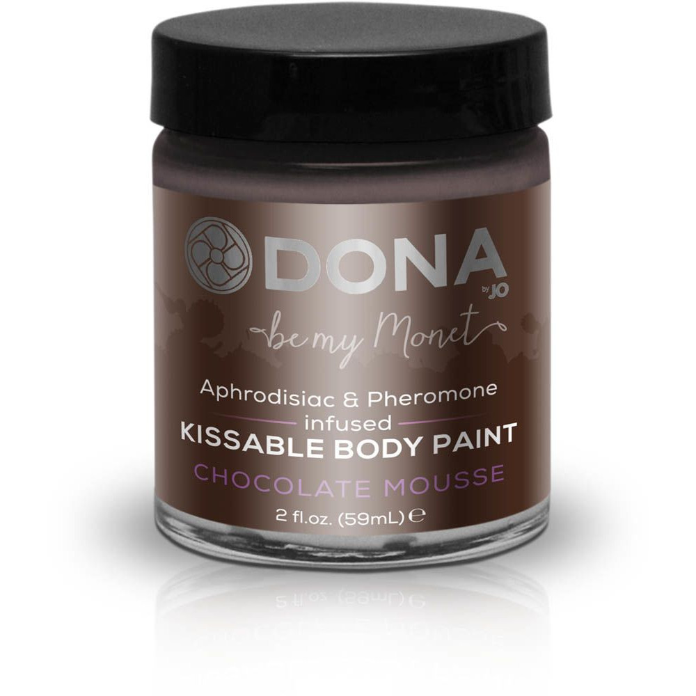 Интимная косметика - Краска для тела Dona Kissable Body Paint - CHOCOLATE MOUSSE