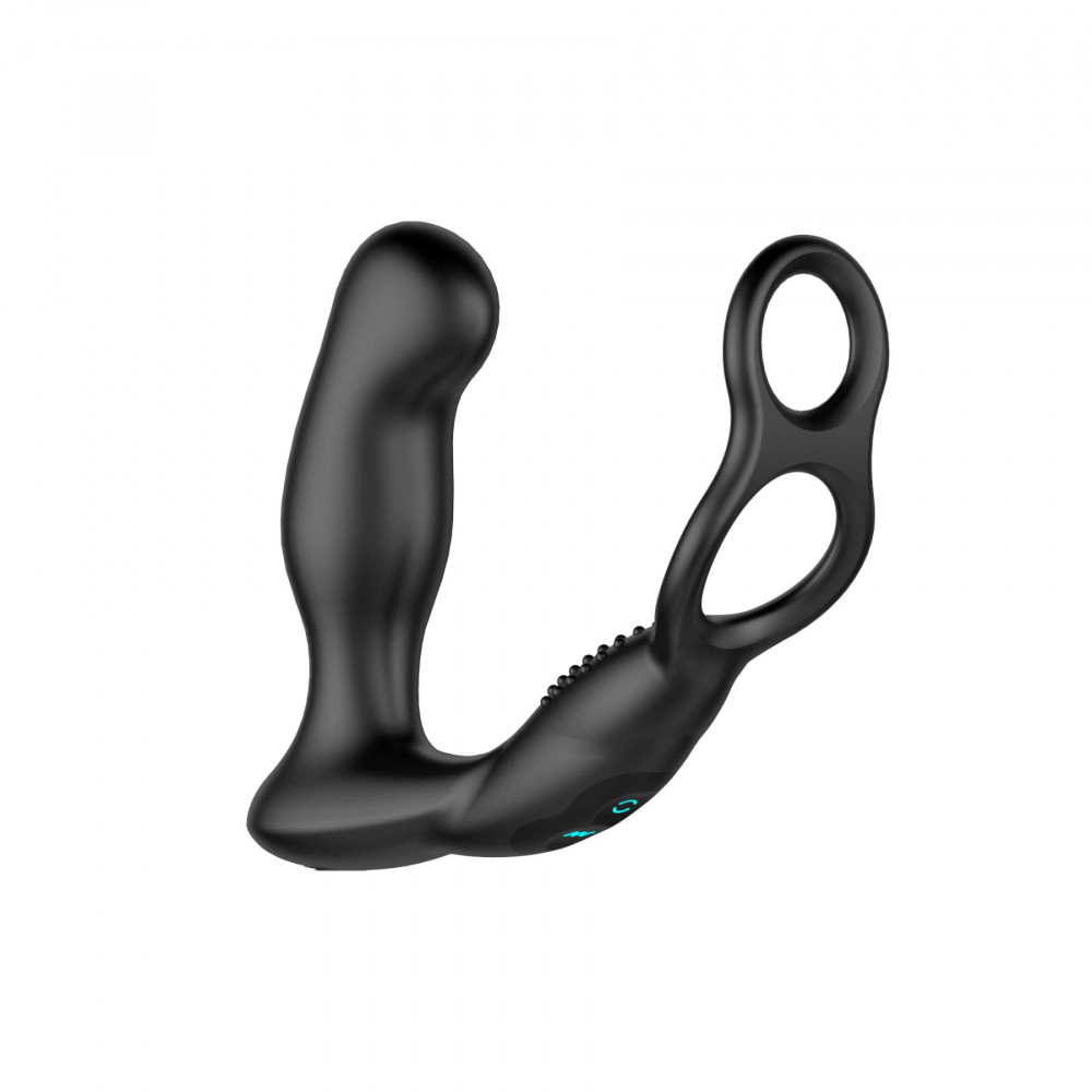 Анальные игрушки - Массажер простаты Nexus Revo Embrace с вращающейся головкой и с эрекционным кольцом