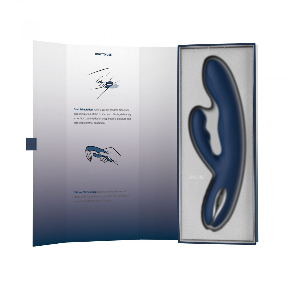 Вибратор-кролик - Вибратор-кролик Svakom Aylin, пульсирующая область для точки G 6