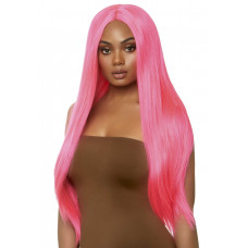 Парик Leg Avenue 33″ Long straight center part wig neon pink