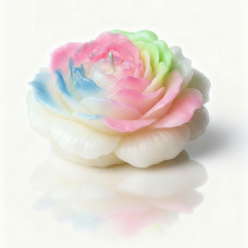 Свічка люмінесцентна півонія GlowKink низькотемпературна, різнокольорова, L