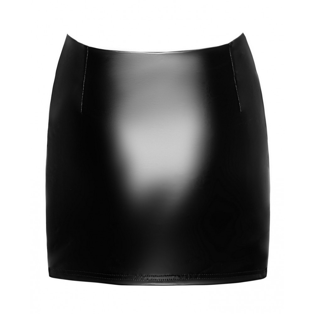 Різне - Спідниця Noir Handmade F345 Powerwetlook skirt with garter - S 5