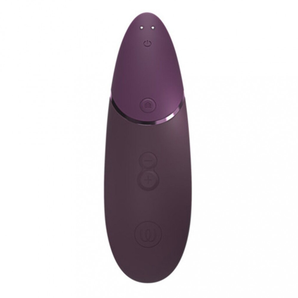 Вакуумный вибратор - Вакуумный клиторальный стимулятор Womanizer Next Dark Purple, 3D Pleasure Air, 14 уровней интенсивности 3