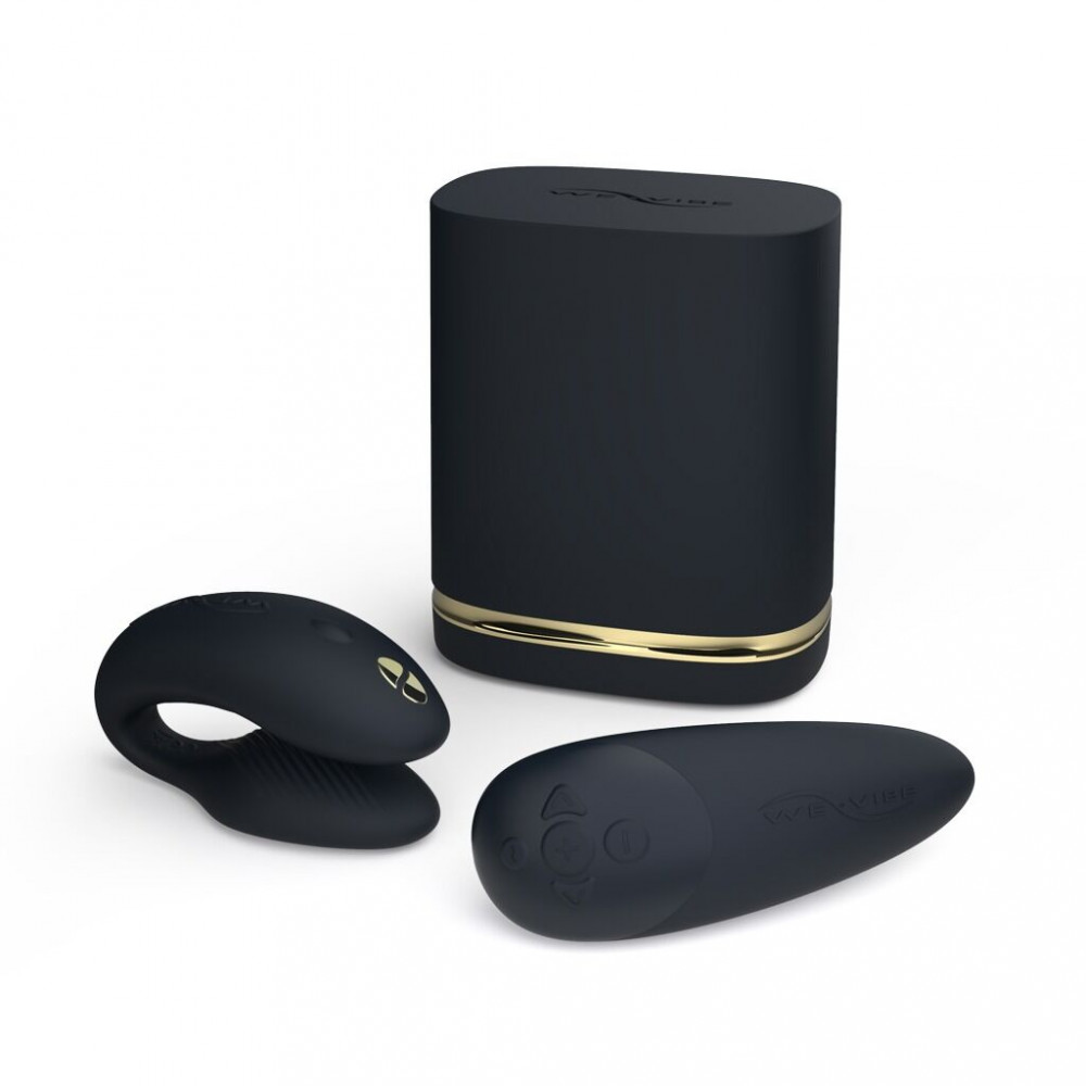 Разное - Премиальный подарочный набор Golden Moments: Womanizer Premium и We-Vibe Chorus Black 3