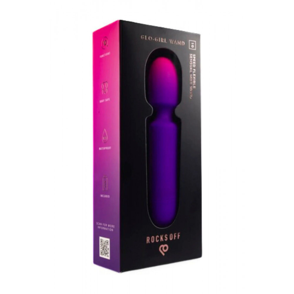 Для LGBTQ+ - Вібромасажер Rocks Off Glo Girl - Wand 1