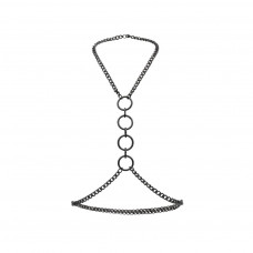 Металева портупея Art of Sex - Mango, колір чорний, XS-2XL