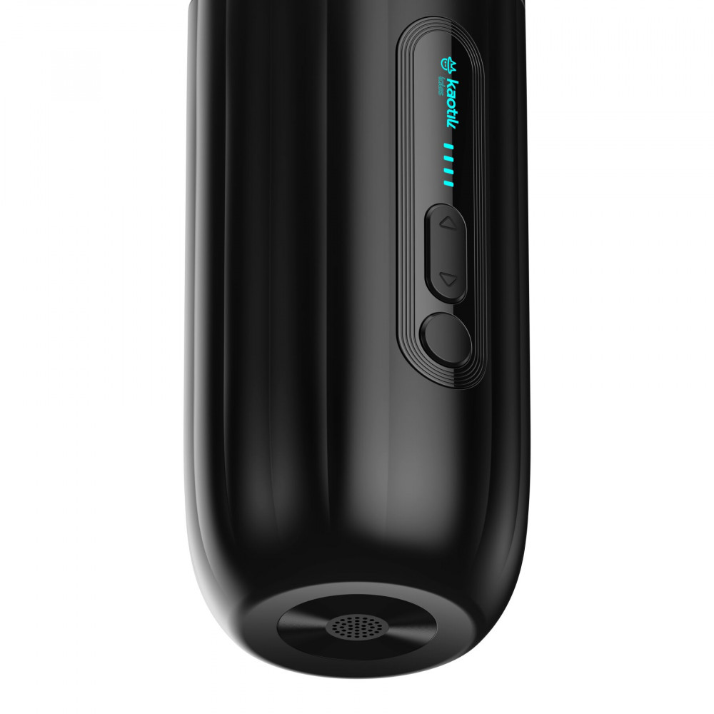 Мастурбаторы с вибрацией - Смарт-мастурбатор Kaotik Labs The Shockwave, режим edging, имитация фрикций 17