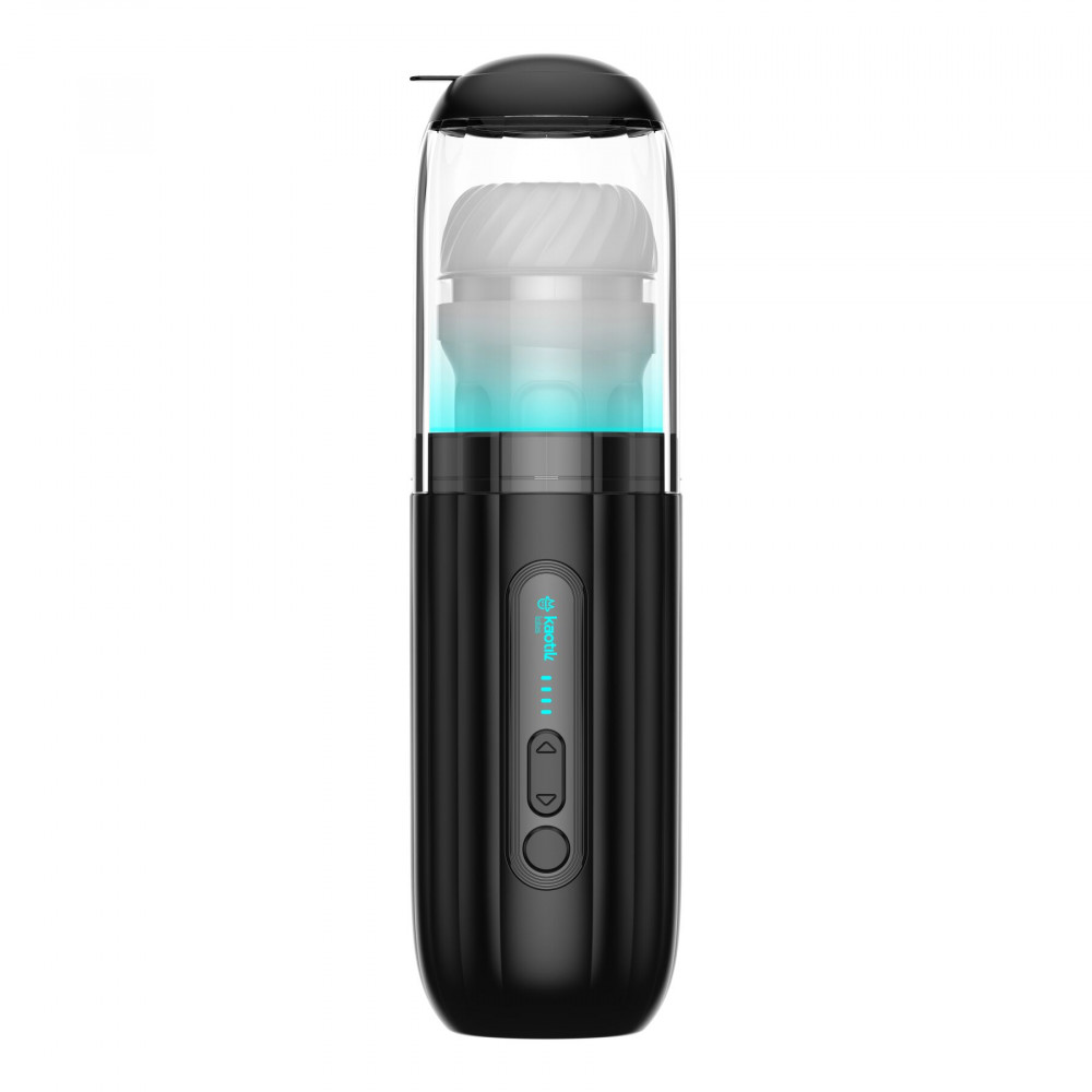 Мастурбаторы с вибрацией - Смарт-мастурбатор Kaotik Labs The Shockwave, режим edging, имитация фрикций