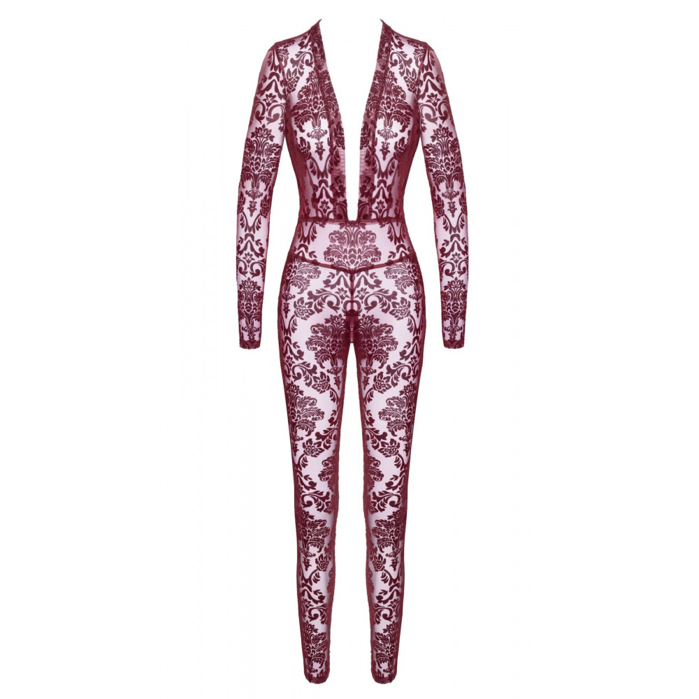 Бодістокінг - Бодістокінг Noir Handmade F382 Kink Royal Catsuit XS 5