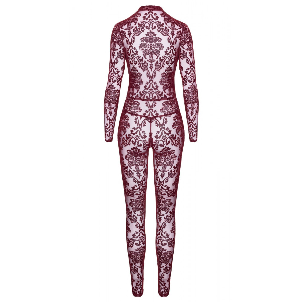 Бодістокінг - Бодістокінг Noir Handmade F382 Kink Royal Catsuit XS 6