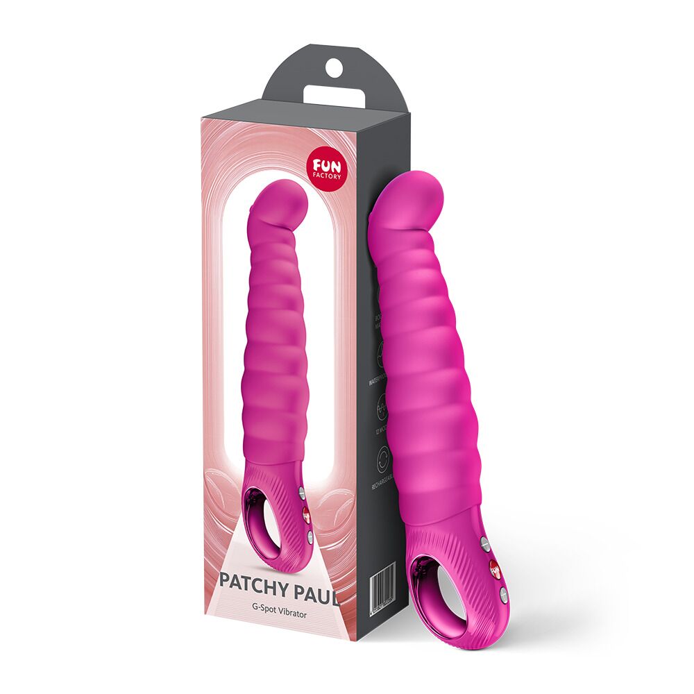 Класичний вібратор - Вібратор точки G Fun Factory PATCHY PAUL Magenta, гнучкий, 12 режимів 3