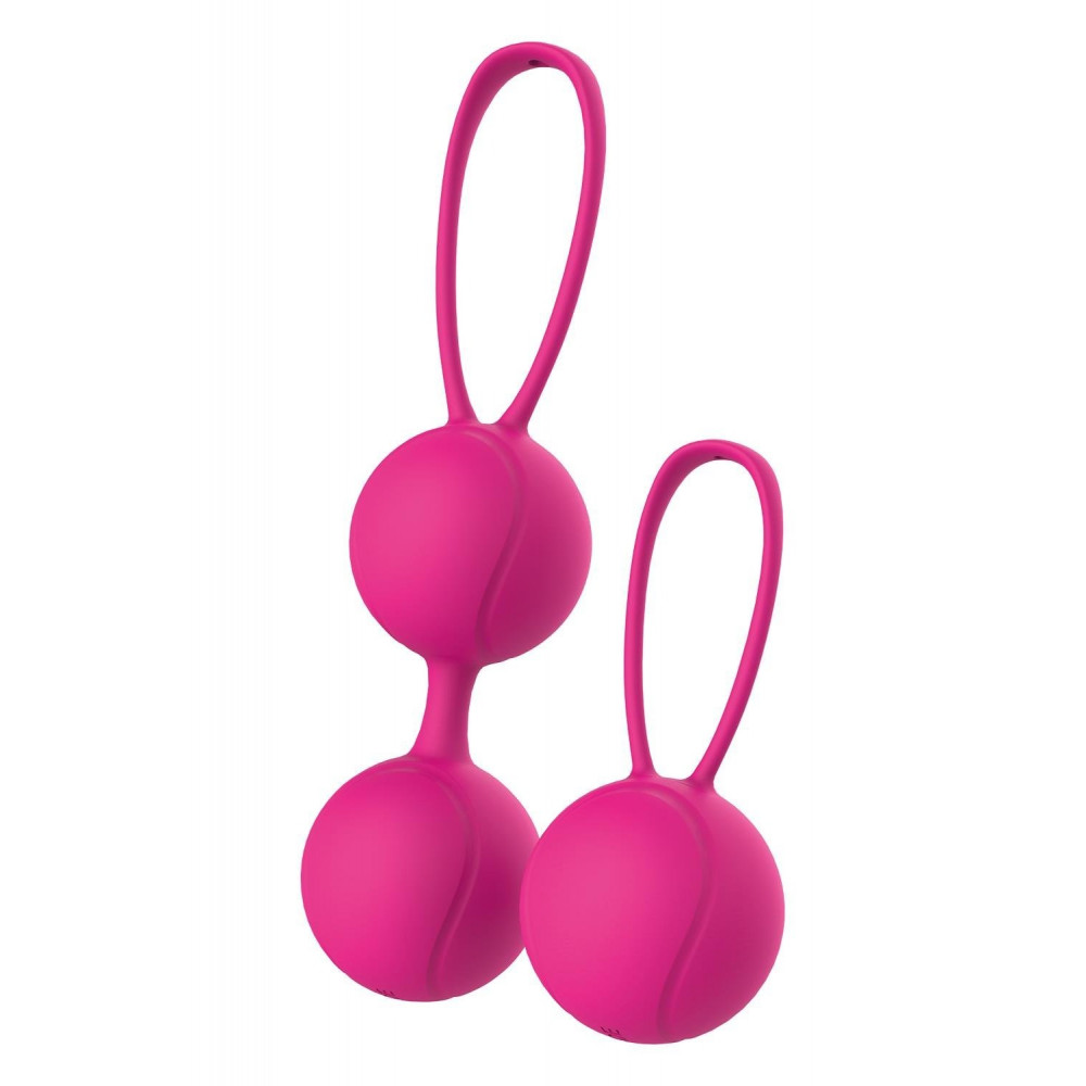 Разное - Набор вагинальных шариков Dream toys Еssentials розовые 2