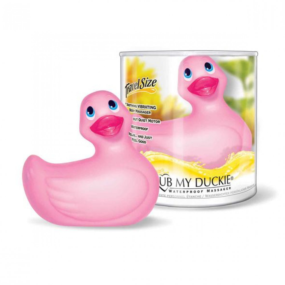 Вибромассажеры - Вибромассажер I Rub My Duckie - Classic Pink 2