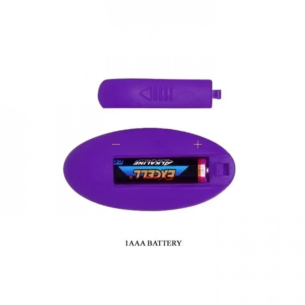 Игрушки для пар - Вибратор для пар с ушками PRETTY LOVE Bill с пультом, фиолетовый 4