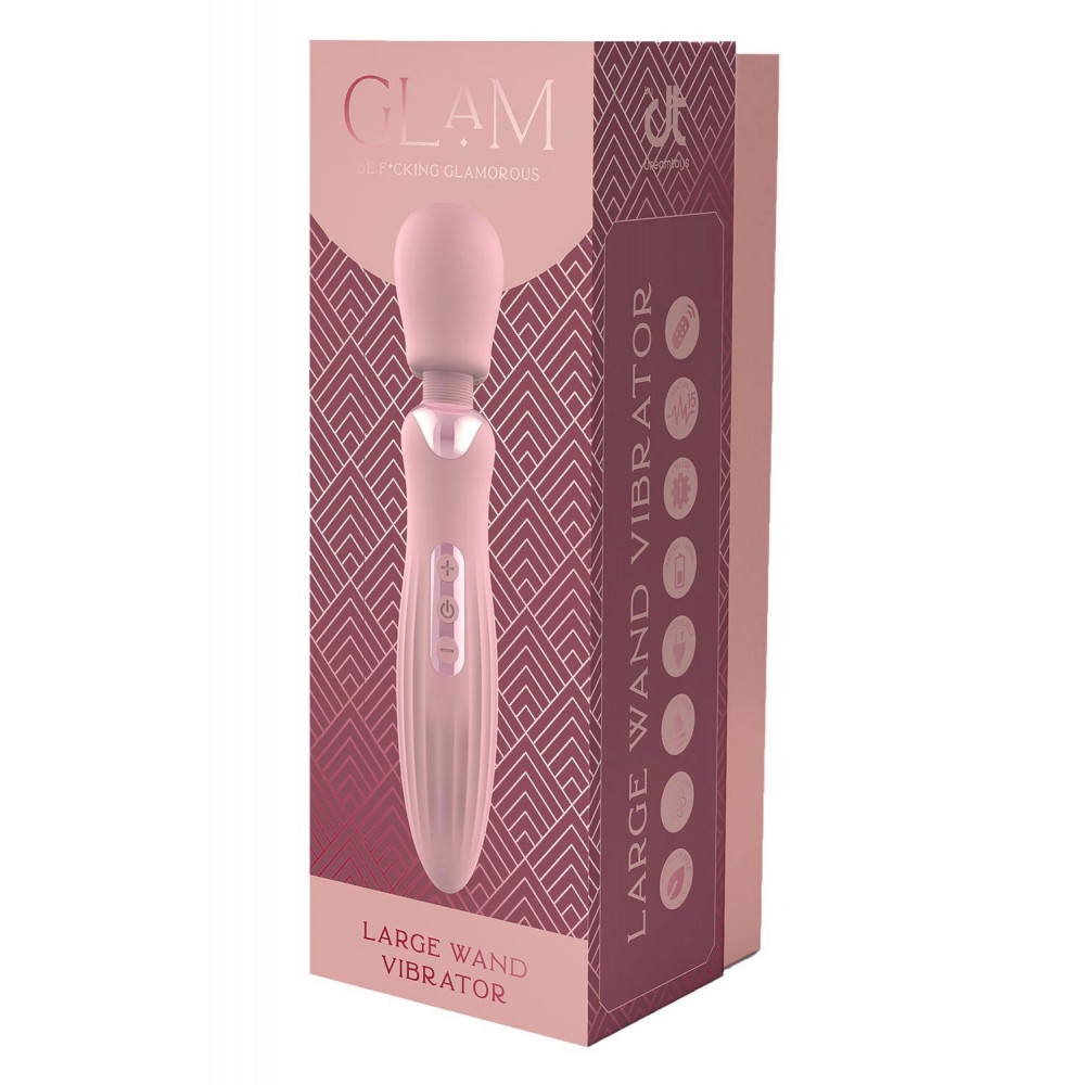  - Вибратор микрофон Dream Toys Glam Wand Large, розовый 4