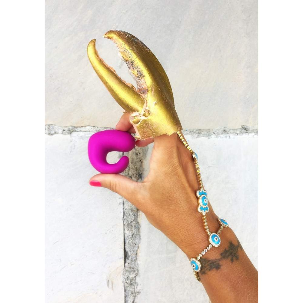 Різне - Вібратор на пальці GVIBE GringXL Sweet Raspberry, малиновий 3