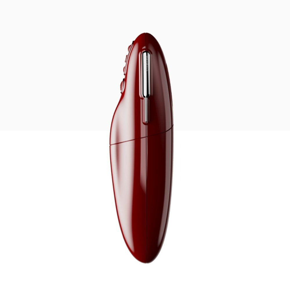 Різне - Вібратор трансформер з обертанням, фрикціями та підігрівом Qingnan No.9, червоний 2