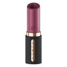 Вибратор в форме помады Satisfyer Pro 2 Kiss с вакуумной стимуляцией, красный
