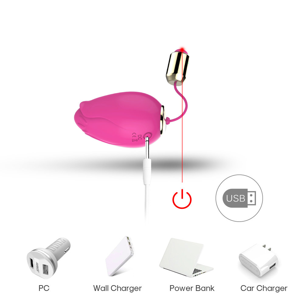 Різне - Віброяйце з дистанційним керуванням Boys of Toys - Mandala Pink, BS5200002 2